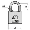 Basi - alumínium lakat