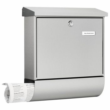   Burg Wachter - luxus kerítésen kívüli postaláda újságtartóval