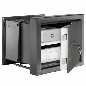   Burg Wachter - változtatható mélységű fali páncélszekrény kulcsos zárral