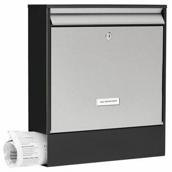   Burg Wachter - modern kültéri társasházi postaláda újságtartóval