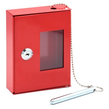 KingSAFE - tűzkulcs szekrény üvegtörővel