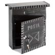 Picco - kisméretű kovácsoltvas postaláda
