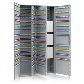 ISS - kétajtós kulcsszekrény