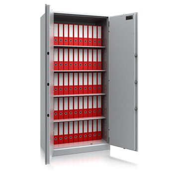 ISS - duplafalú irodai széf