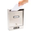 Silmec - társasházi inox postaláda