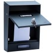 Silmec - kerítésen kívüli postaláda
