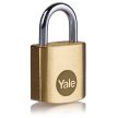 Yale - kisméretű réz lakat