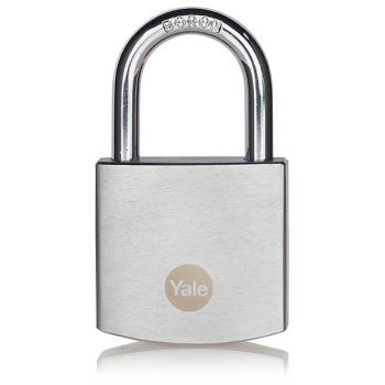 Yale - krómozott réz lakat