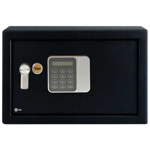 Yale - széf elektronikus zárral és LCD kijelzővel